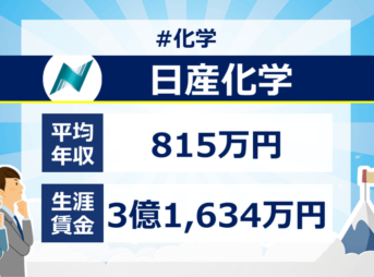 日産化学の年収は？新卒・転職に役立つ平均年収・給与制度、生涯賃金を徹底分析